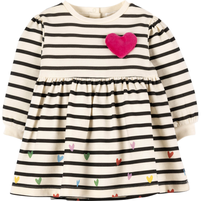 Сукня 16862GRI GIZGILI IdilBaby Mamino Туреччина 6-9 m(р) Сукня 16862GRI GIZGILI IdilBaby Mamino Туреччина 6-9 m(р)
