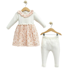 Комплект сукня, штани 6864 pink Nipperland Турція 0-3 m(р)