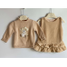 Комплект сарафан і светр 8045 beige Nipperland Турція 3-6 m(р) Комплект сарафан і светр 8045 beige Nipperland Турція 3-6 m(р)