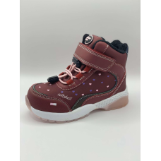 Термочеревики SOFTSHELL American Club RL 131/23 вишневий 27-31 (990/24) з підошвою, що світиться RL 131/23 wisniowy 28(р)