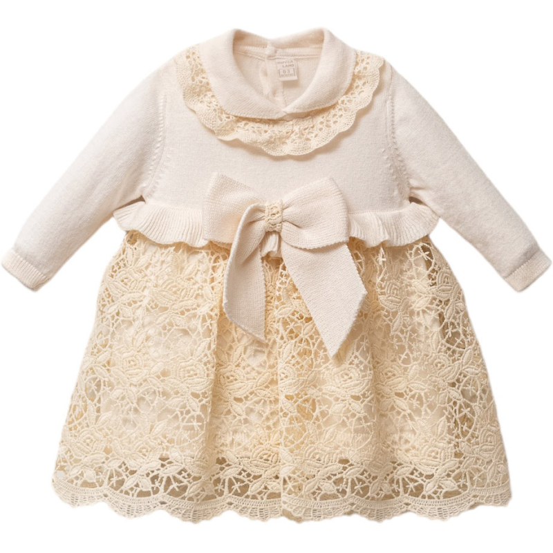 Сукня 8152 cream Nipperland Турція 6-9 m(р) Сукня 8152 cream Nipperland Турція 6-9 m(р)