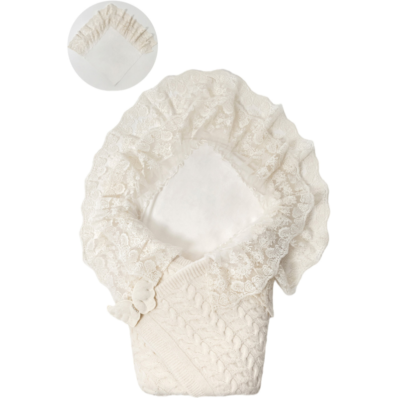 Плед-конверт 8186 cream Nipperland Туреччина 85x85(р)