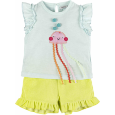 Комплект футболка і шорти 17261 IdilBaby Mamino Туреччина 3-6 m(р)
